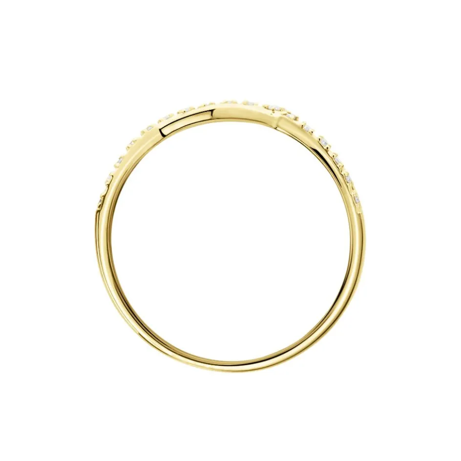 New Histoire d'Or Bague Osanna s or jaune diamant