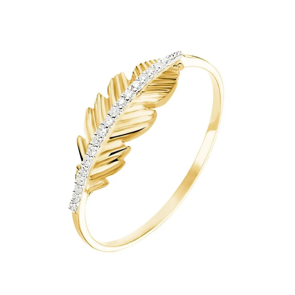 Clearance Histoire d'Or Bague Paola Or Jaune Diamant