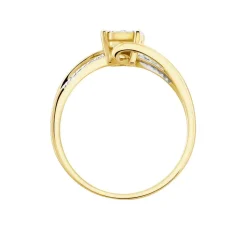 Histoire d'Or Bague Petunia or jaune diamant