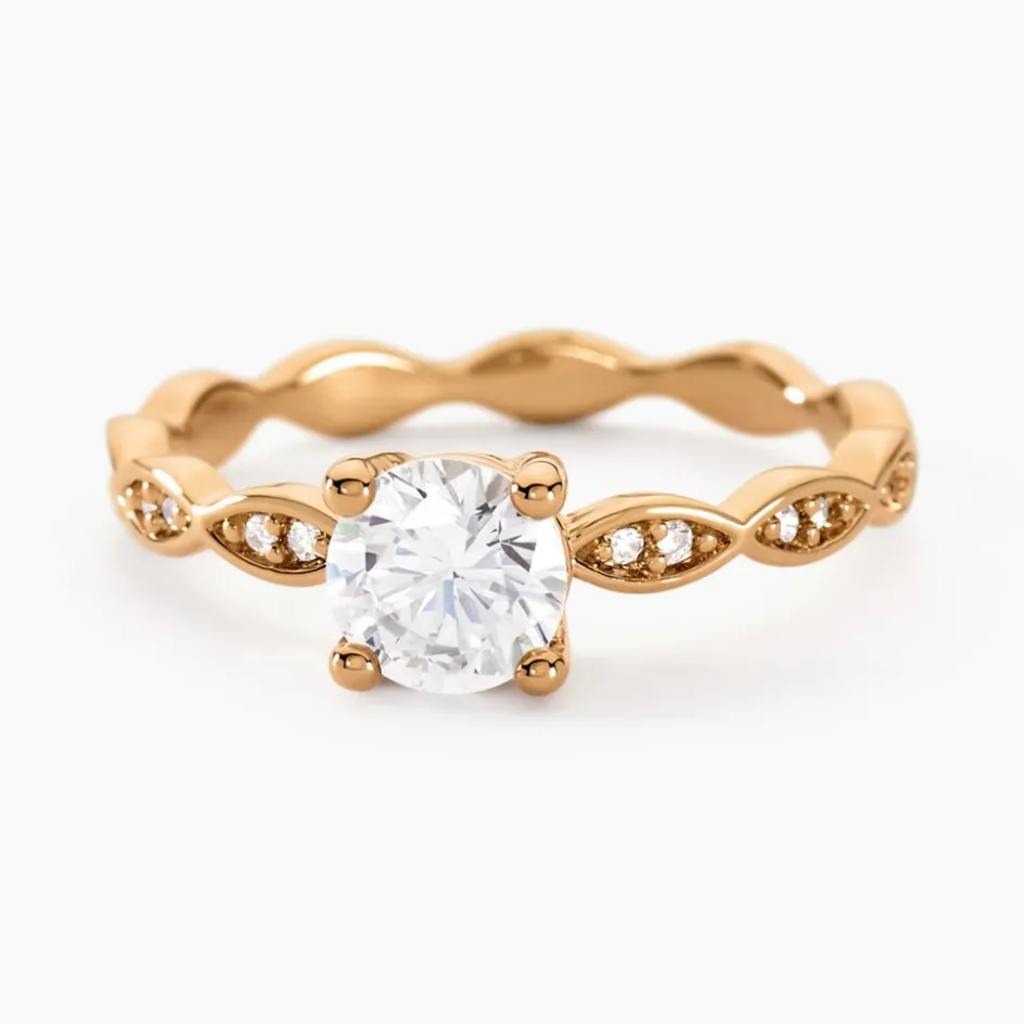 Histoire d'Or Bague Plaqué Or Kurt Oxydes De Zirconium* Bagues|Bagues Fantaisie