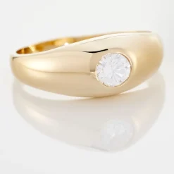 Best Histoire d'Or Bague Posie Plaqué Or Jaune Oxyde De Zirconium