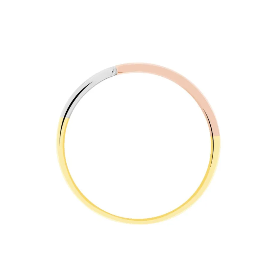 Discount Histoire d'Or Bague Rama Or Tricolore Oxyde De Zirconium