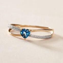 Histoire d'Or Bague Rory Or Jaune Topaze* Bagues|Bagues Avec Pierre