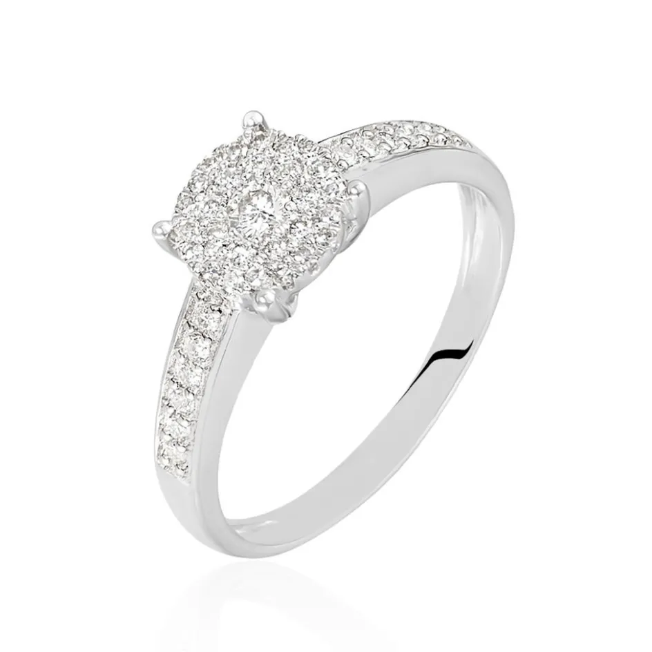Sale Histoire d'Or Bague Serena Or Blanc Diamant