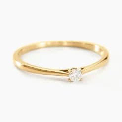Histoire d'Or Bague Solitaire Aphrodite Or Jaune Diamant or jaune diamant blanc