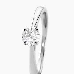 Online Histoire d'Or Bague Solitaire Aphrodite Or Blanc Diamant or blanc diamant blanc