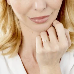 Discount Histoire d'Or Bague Solitaire Aphrodite Or Jaune Diamant or jaune diamant blanc