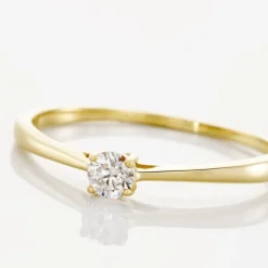 Online Histoire d'Or Bague Solitaire Aphrodite Or Jaune Diamant or jaune diamant blanc