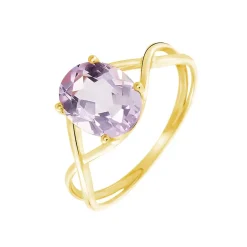 Histoire d'Or Bague Solitaire Armaelle Or Jaune Amethyste* Bagues|Bagues Avec Pierre