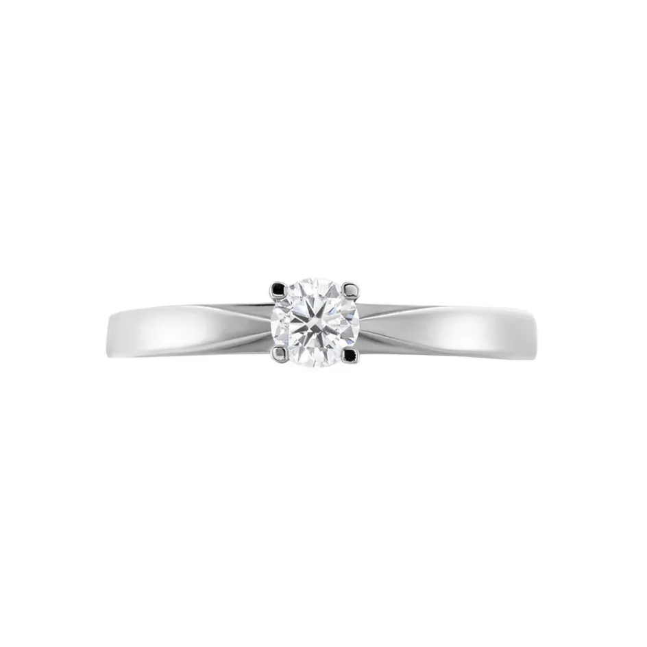 Discount Histoire d'Or Bague Solitaire Celina Or Blanc Diamant
