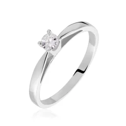 Sale Histoire d'Or Bague Solitaire Celina Or Blanc Diamant