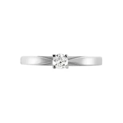 Discount Histoire d'Or Bague Solitaire Celina Or Blanc Diamant