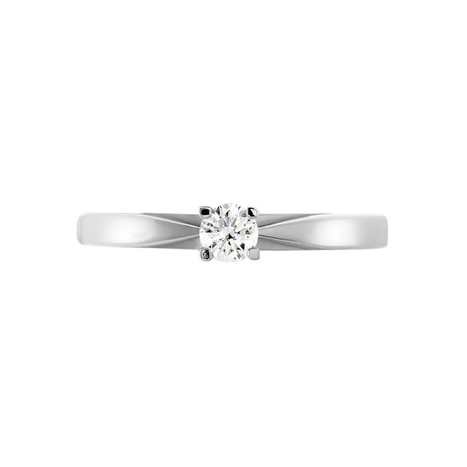 Discount Histoire d'Or Bague Solitaire Celina Or Blanc Diamant