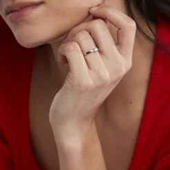 Discount Histoire d'Or Bague Solitaire Celina Or Blanc Diamant