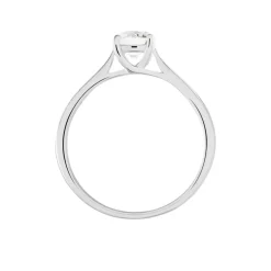 Hot Histoire d'Or Bague Solitaire Fiona Or Blanc Diamant Synthetique or blanc diamant synthétique