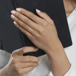 Sale Histoire d'Or Bague Solitaire Hemera or blanc diamant