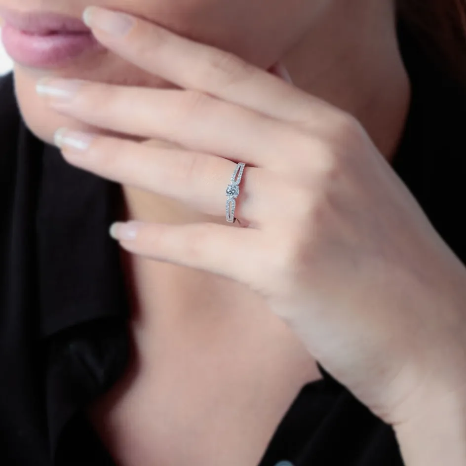 Histoire d'Or Bague Solitaire Katalina* Bagues|Bagues Avec Pierre