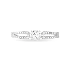 Sale Histoire d'Or Bague Solitaire Katalina or blanc diamant