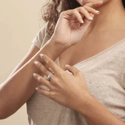 Discount Histoire d'Or Bague Solitaire Kendra Or Blanc Diamant