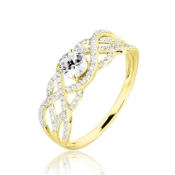 Sale Histoire d'Or Bague Solitaire Liora Or Jaune Diamant