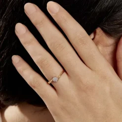 Histoire d'Or Bague Solitaire Lysia* Bagues|Bagues Avec Pierre