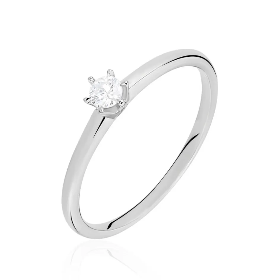 Best Histoire d'Or Bague Solitaire Mai-li Or Blanc Diamant