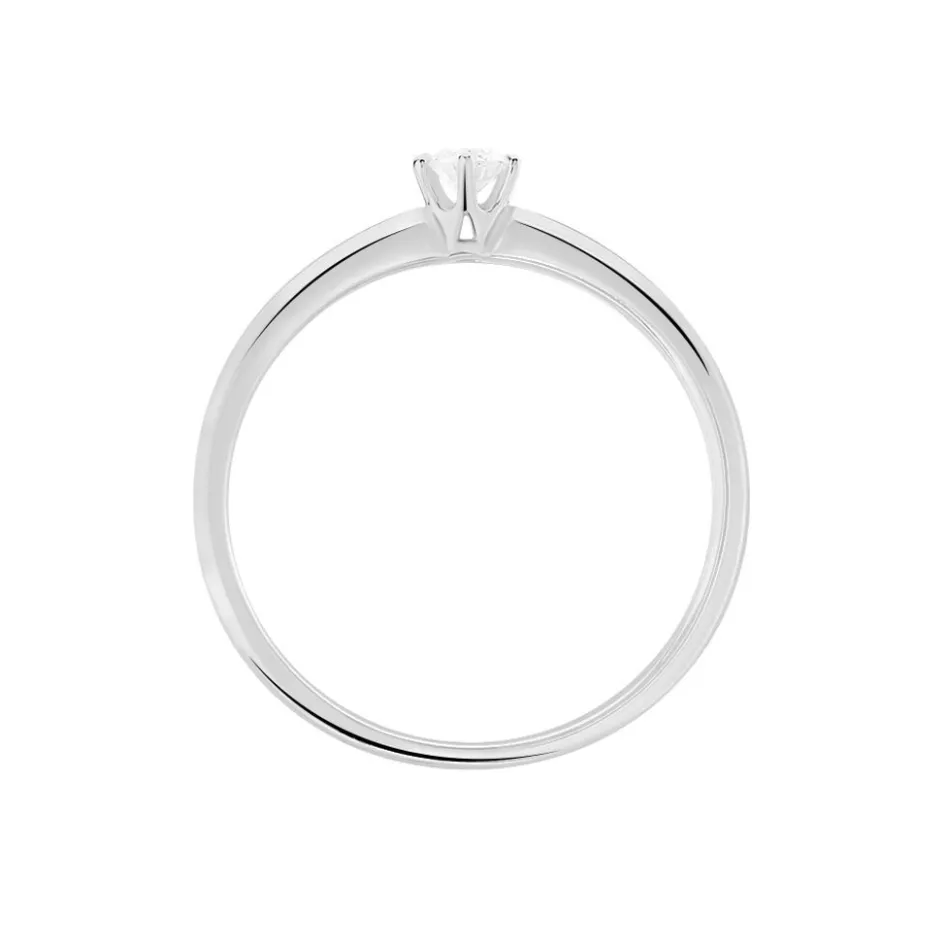 Best Histoire d'Or Bague Solitaire Mai-li Or Blanc Diamant