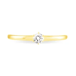 Discount Histoire d'Or Bague Solitaire Natalia or jaune diamant