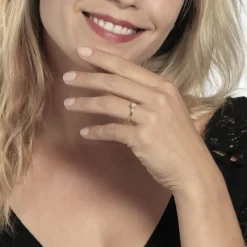 Histoire d'Or Bague Solitaire Natalia Or Jaune Diamant Synthetique* Bagues|Bagues Avec Pierre