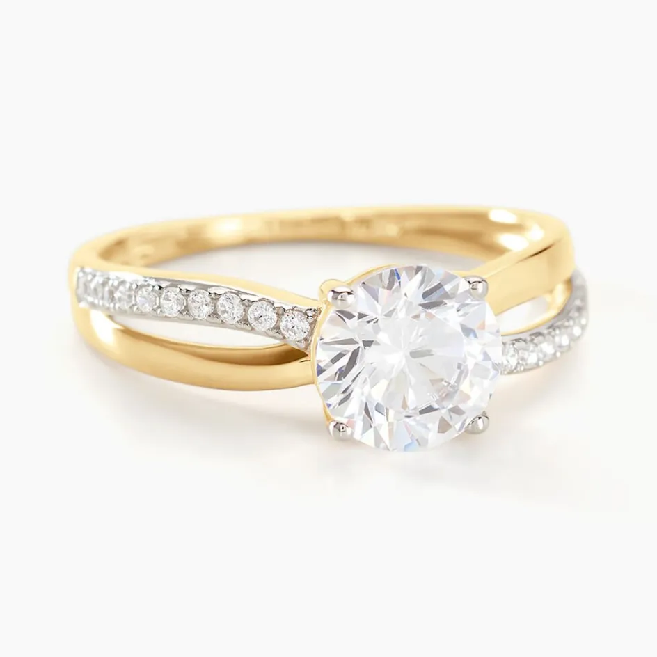 Histoire d'Or Bague Solitaire Ofelie De Zirconium* Bagues|Bagues Avec Pierre