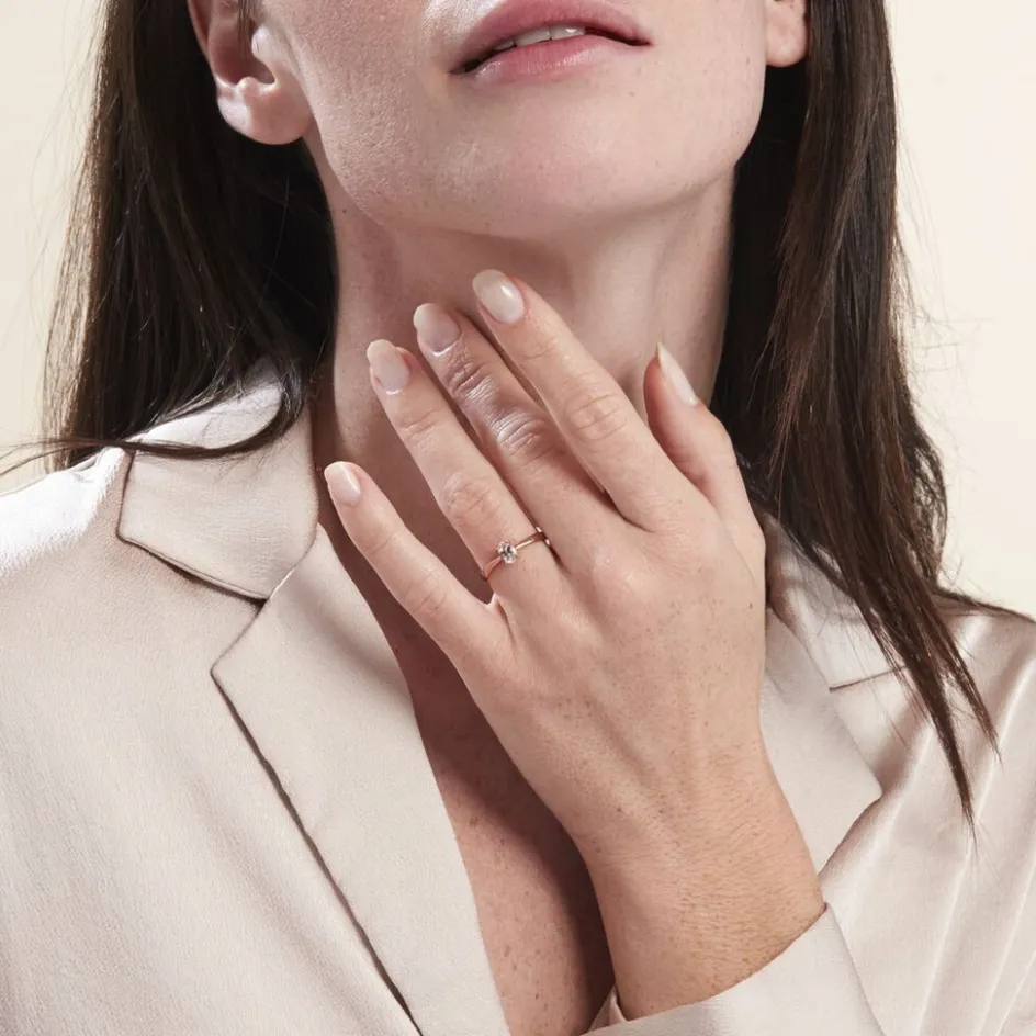 Best Histoire d'Or Bague Solitaire Or Rose Lexine Morganite