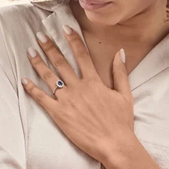 Histoire d'Or Bague Solitaire Perez Argent Blanc Oxyde De Zirconium* Bagues|Bagues Fantaisie