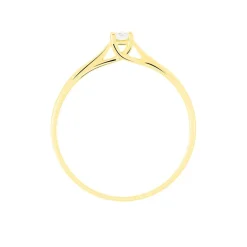 Discount Histoire d'Or Bague Solitaire Victoria Or Jaune Diamant