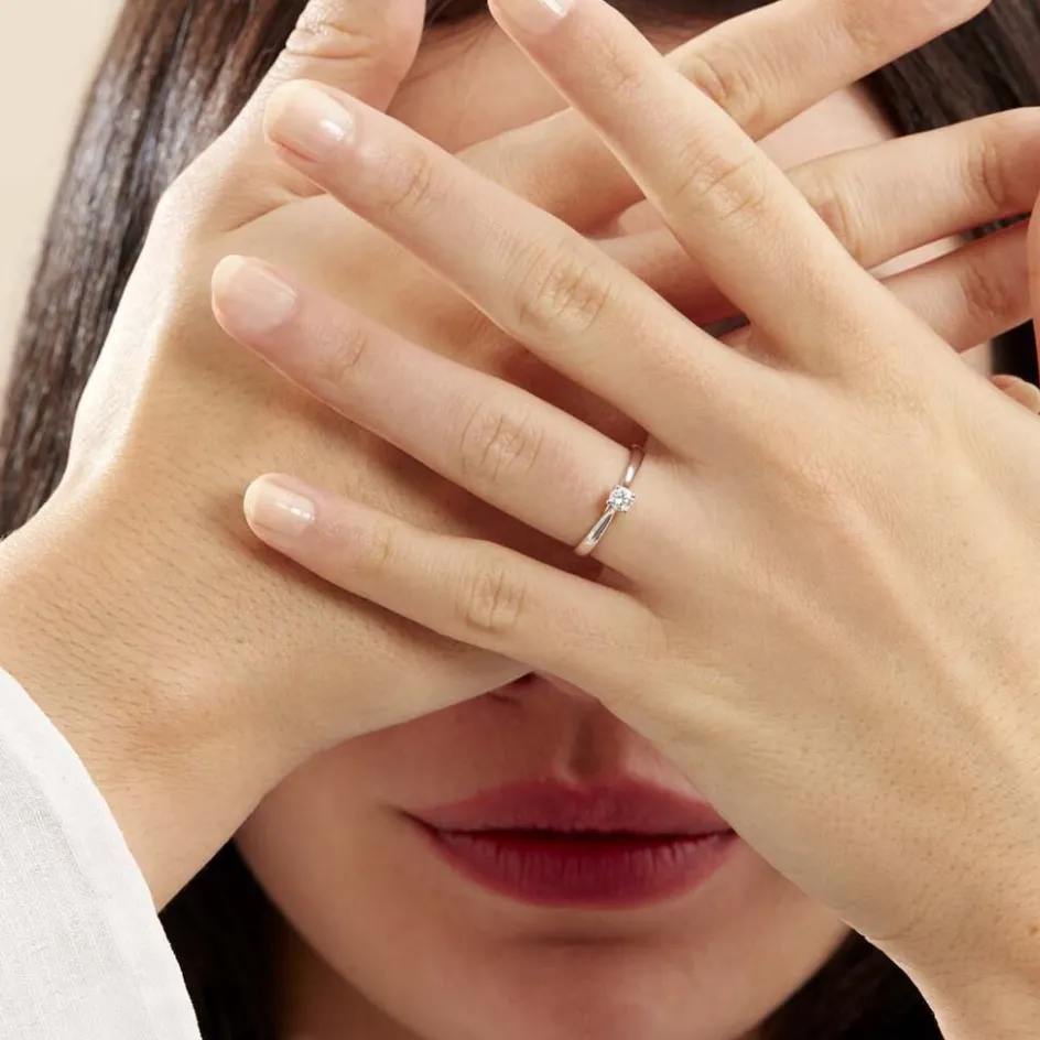 Histoire d'Or Bague Solitaire Victoria* Bagues|Bagues Avec Pierre