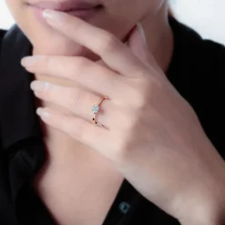 Sale Histoire d'Or Bague Solitaire Victoria Or Jaune Diamant