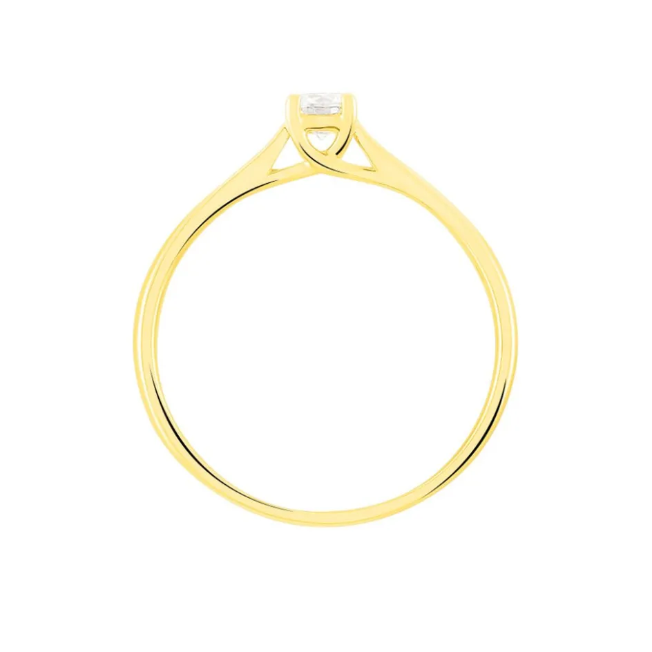 Outlet Histoire d'Or Bague Solitaire Victoria Or Jaune Diamant