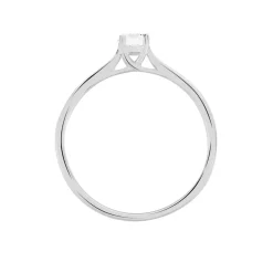 Online Histoire d'Or Bague Solitaire Victoria Or Blanc Diamant