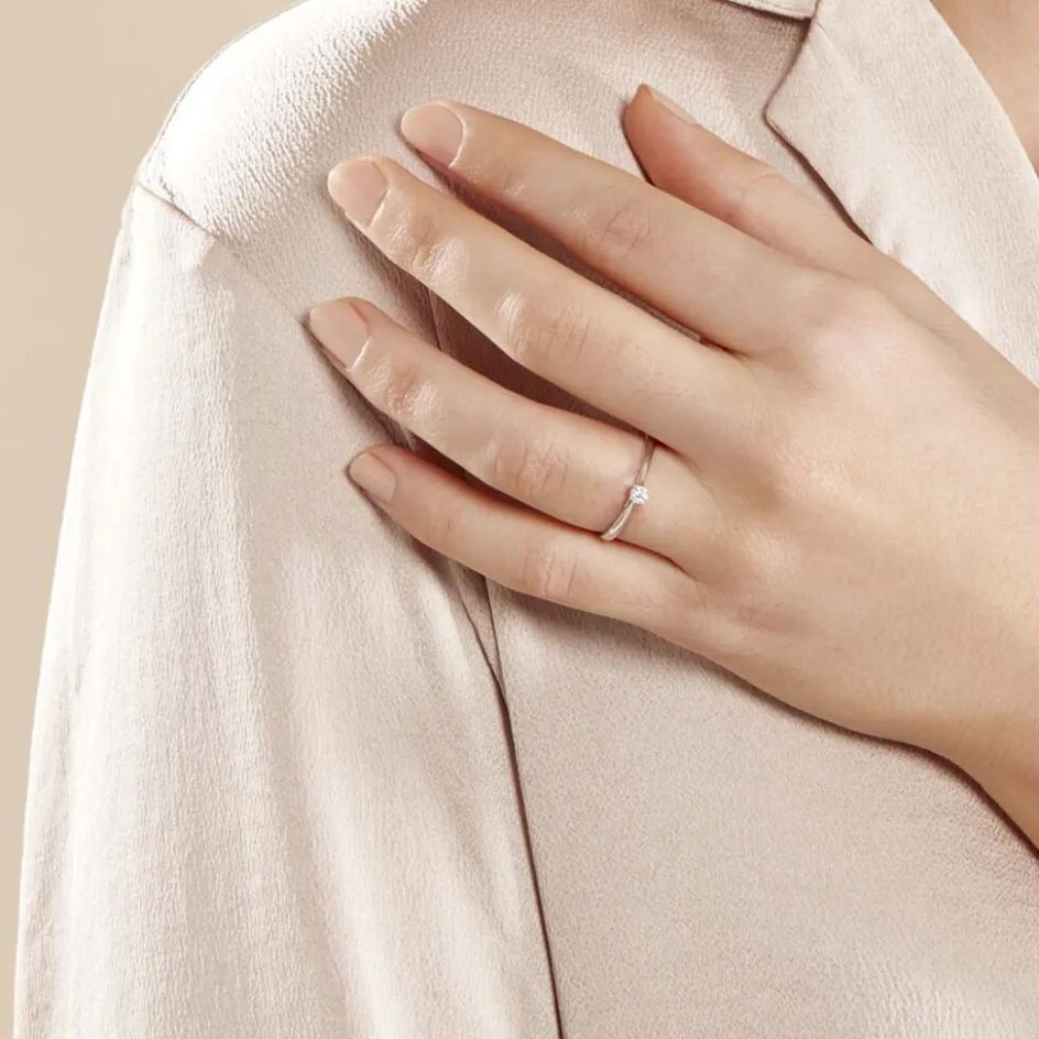 Histoire d'Or Bague Solitaire Victoria* Bagues|Bagues Avec Pierre
