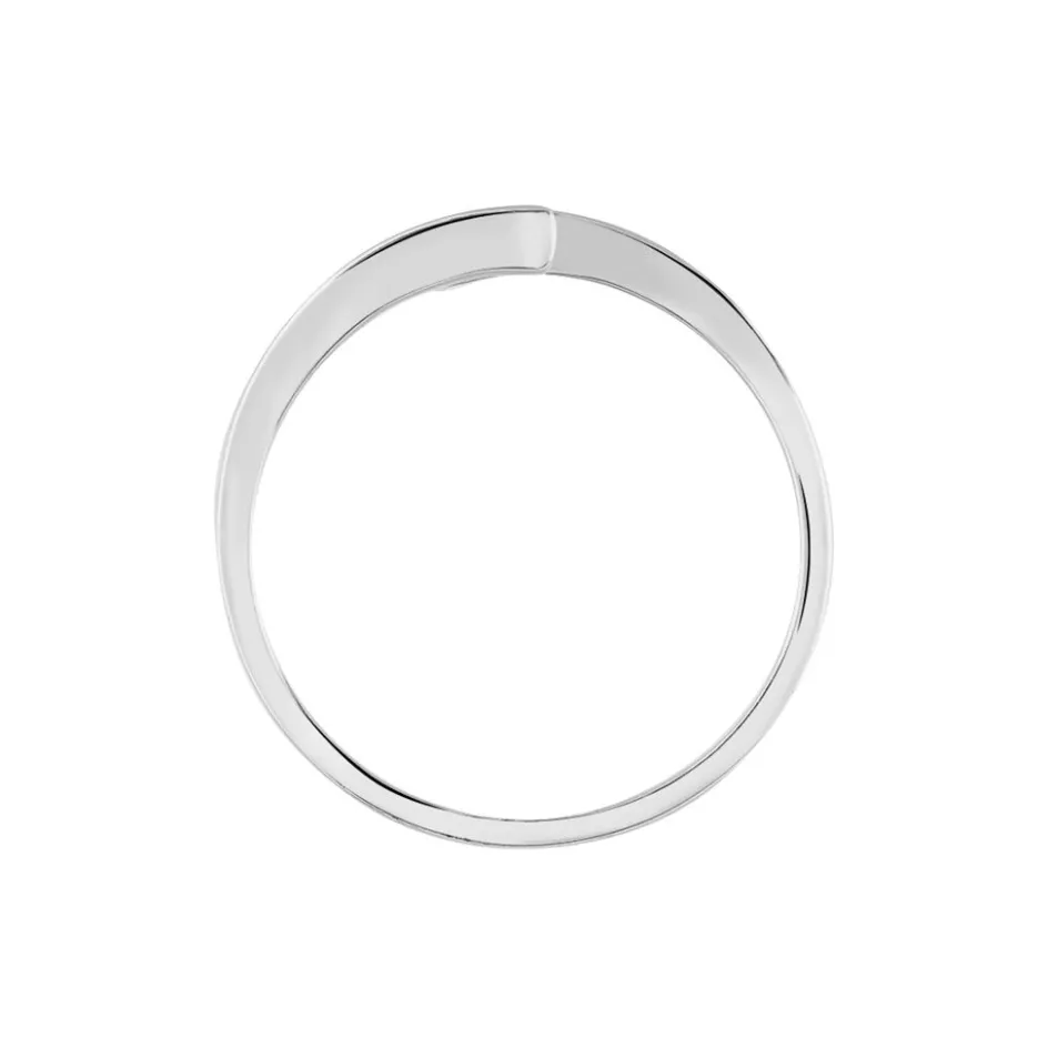 Hot Histoire d'Or Bague Solitaire Vinca or blanc diamant