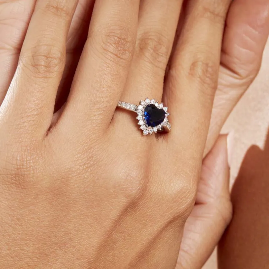 Online Histoire d'Or Bague Sphinx Argent Blanc Pierre Et Oxyde De Zirconium