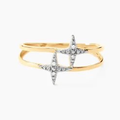 Sale Histoire d'Or Bague Starlight Or Jaune Diamant