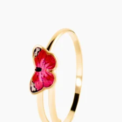 Clearance Histoire d'Or Bague Sulivia Papillon Or Jaune