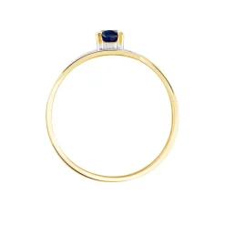 Best Histoire d'Or Bague Taila Or Jaune Saphir