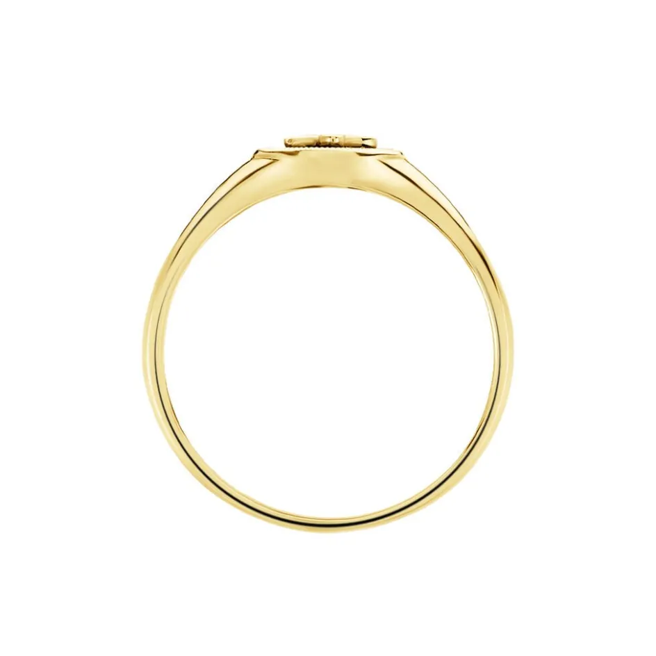 Histoire d'Or Bague Talisman Or Jaune Nacre Diamant* Bagues|Bagues Avec Pierre