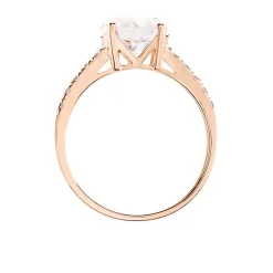 Sale Histoire d'Or Bague Terese De Zirconium or rose oxyde