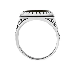 Discount Histoire d'Or Bague Thimeo Argent Blanc Onyx argent blanc onyx noir