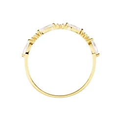 Discount Histoire d'Or Bague Tiara De Zirconium or jaune oxyde