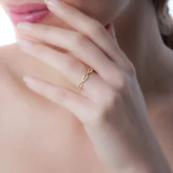 Outlet Histoire d'Or Bague Tilly Or Jaune Diamant