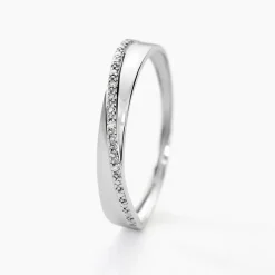 Outlet Histoire d'Or Bague Timira or blanc diamant