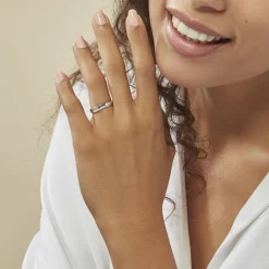 Outlet Histoire d'Or Bague Timira or blanc diamant